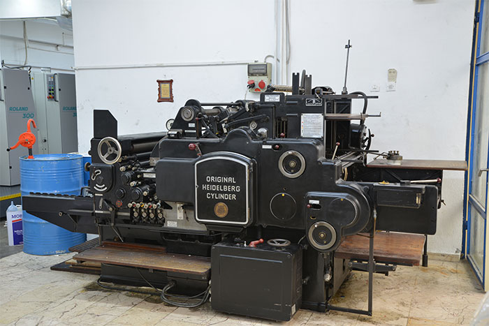 Heidelberg Kazanlı Kesim ve Numaratör Baskı